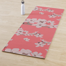 Kirschblüten Floating-Blume Yogamatte