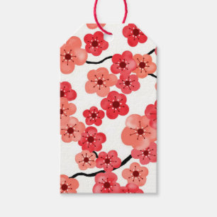 Kirschblüten-Geschenk-Umbauten Geschenkanhänger