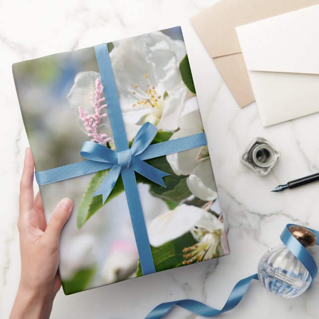 Kirschblüten. Geschenkpapier (Schenken)
