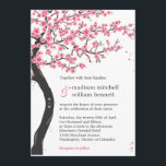 Kirschblüten Hochzeitseinladungen Einladung<br><div class="desc">Mit einem blühenden Kirschbaum als Symbol des Wohlstands und der viel Glück ist diese wunderschöne Hochzeitskollektion perfekt geeignet,  um Ihren besonderen Tag zu feiern.</div>