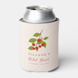 Kirschblüten-Illustration Creme-Junggesellinnen-Ab Dosenkühler