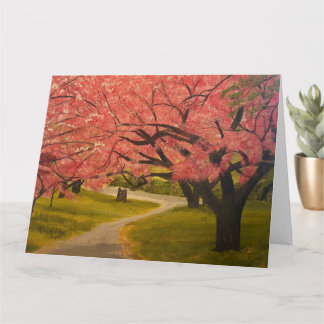 Kirschblüten im Frühling, von Gary Poling Karte