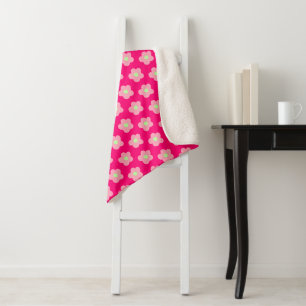 Kirschblüten in Rosa Sherpadecke
