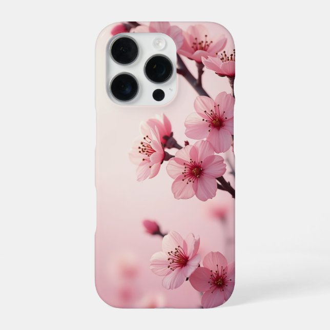 Kirschblüten-iPhone-Hülle iPhone Hülle (Rückseite)