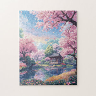 Kirschblüten Japanischer Garten Rätsel – Sakura La Puzzle