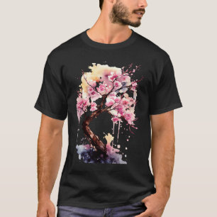 Kirschblüten-Japanischer Kirschbaum T-Shirt
