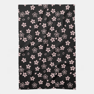 Kirschblüten, japanisches Design Geschirrtuch