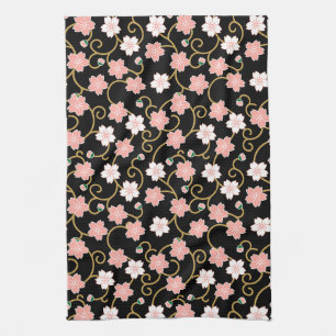 Kirschblüten, japanisches Design Geschirrtuch