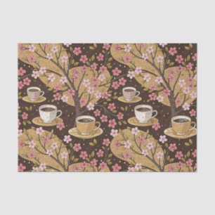 Kirschblüten-Kaffeebecher-Cozy-Muster (8) Seidenpapier