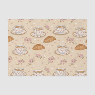 Kirschblüten-Kaffeebecher-Umhüllungsmuster (2) Seidenpapier