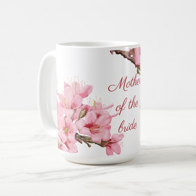 Kirschblüten Kaffeetasse (Vorderseite Links)