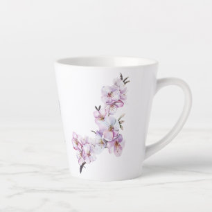 Kirschblüten-Keramik  Milchtasse