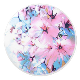 Kirschblüten Keramikknauf