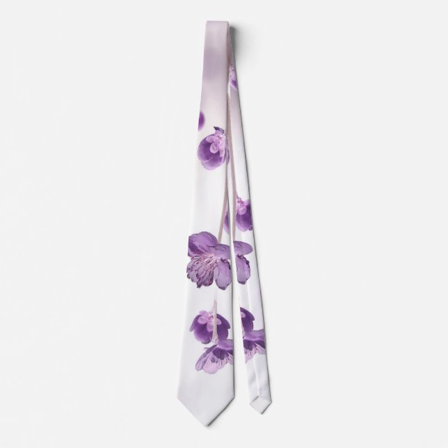 Kirschblüten Krawatte (Vorderseite)