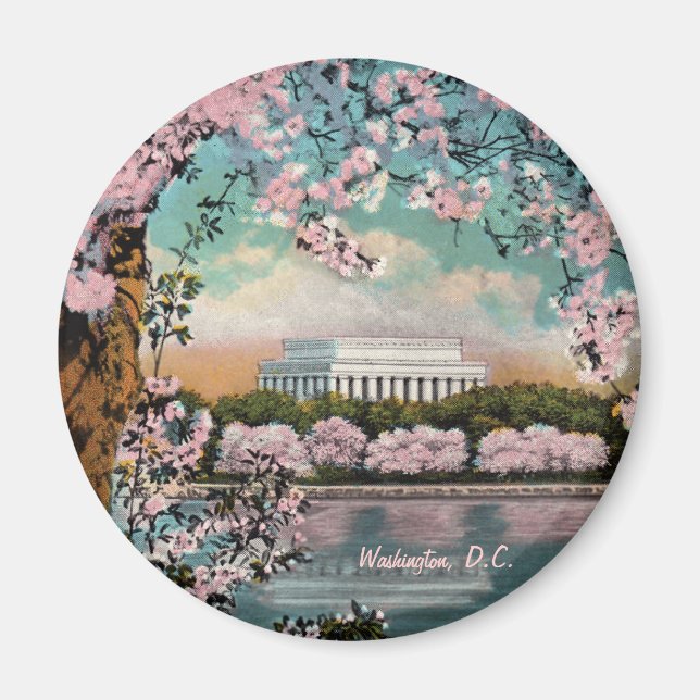 Kirschblüten Magnet (Vorne)