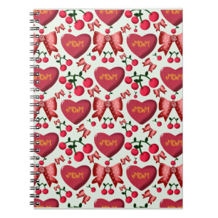 Kirschblüten-Muster-Geschenk für Mama  Notizblock