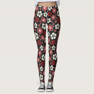 Kirschblüten-Muster-Leggings Leggings