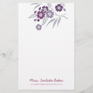Kirschblüten-persönliches Briefpapier