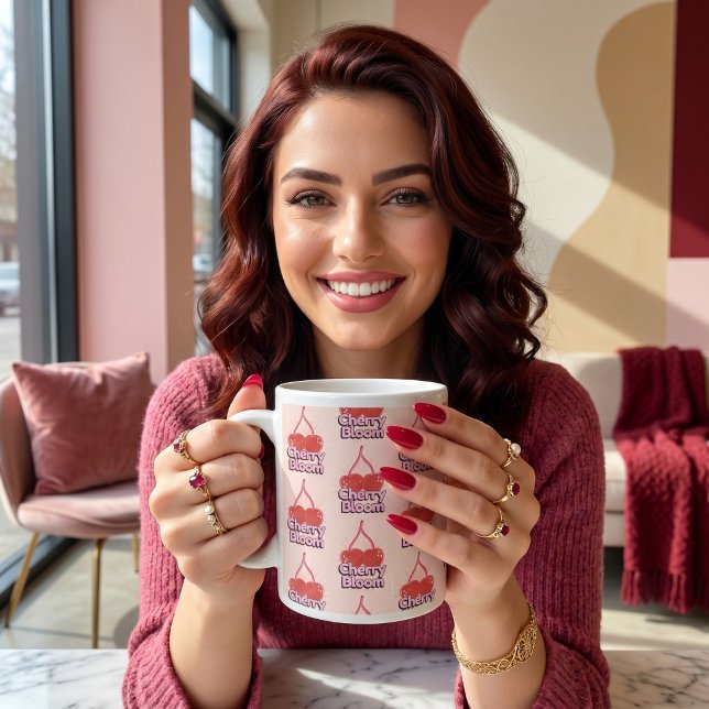 Kirschblüten-Riesenkaffeetasse Jumbo-Tasse (Von Creator hochgeladen)