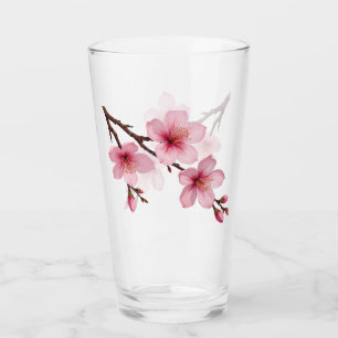 Kirschblüten-Rosa Glas