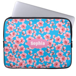 Kirschblüten Ruhe Laptopschutzhülle