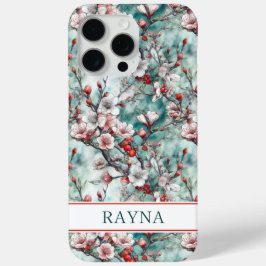 Kirschblüten Sakura Druck Monogramm Case-Mate iPhone Hülle