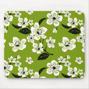 KIRSCHBLÜTEN - SAKURA (MATCHA-GRÜN) MOUSEPAD