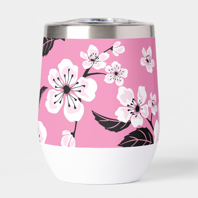 KIRSCHBLÜTEN - SAKURA-MUSTER (HELLROSA) (Vorderseite)