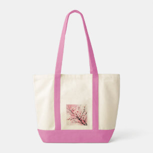 Kirschblüten Sakura-Tasche Elegante rosa Wasser Tragetasche