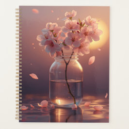 Kirschblüten Serenität – Eleganter Sakura-Zweig i Planer