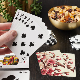 Kirschblüten Spielkarten