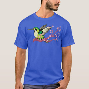 Kirschblüten-Tier Sakura Floral Vogel Vintage H T-Shirt