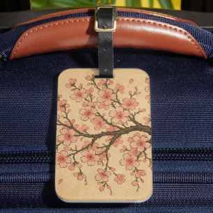 Kirschblüten - Traditioneller japanischer Kunststi Gepäckanhänger