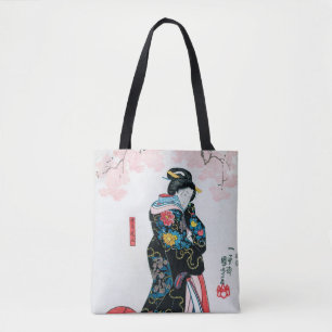Kirschblüten und japanische Frauen, Kuniyoshi