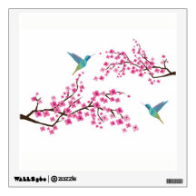 Kirschblüten-Wand-Abziehbild