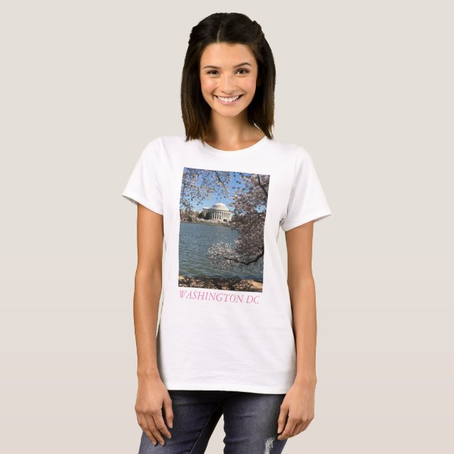 KIRSCHblüten-WASHINGTON DC T-Shirt (Vorne ganz)