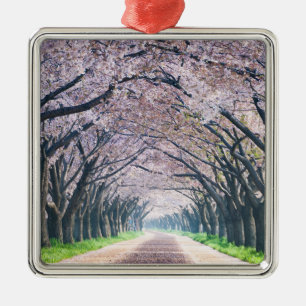 Kirschblüten-Weg Ornament Aus Metall