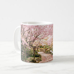 Kirschblütenbäume Kaffeetasse