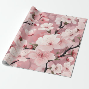 Kirschblütenflor Geschenkpapier