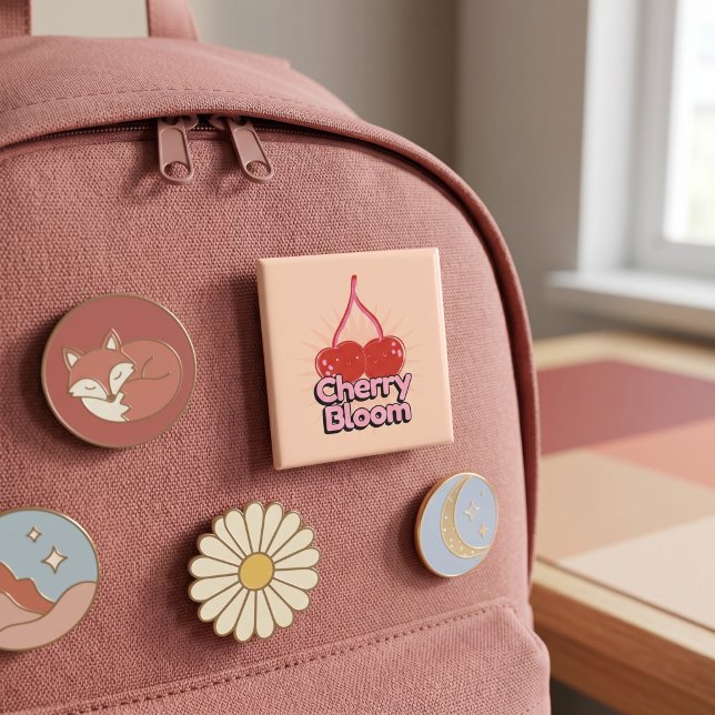 Kirschblütenknopf Button (Von Creator hochgeladen)