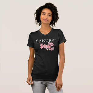 Kirschblütenwasserfarbe Sakura T-Shirt