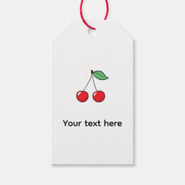 Kirschdesign, Kirschtendesign Geschenkanhänger