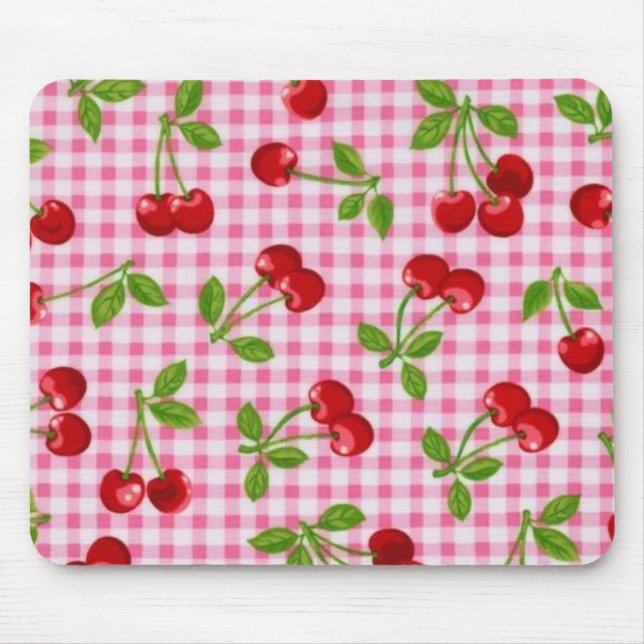 Kirschdruck Mousepad (Vorne)