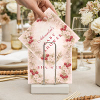 Kirsche auf dem Garten-Baby-Shower