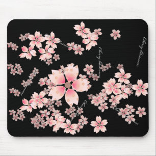 Kirsche-Blüten Mousepad