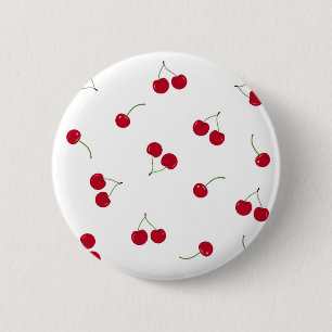 Kirsche Kirschen Button