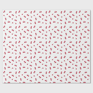 Kirsche Kirschen Geschenkpapier