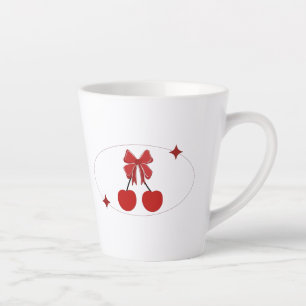 Kirsche Milchtasse