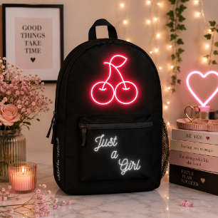 Kirsche Neon Bedruckter Rucksack