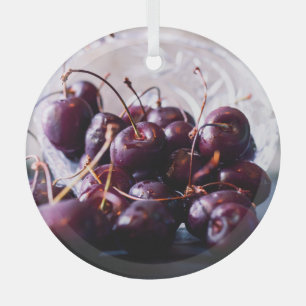 Kirsche Ornament Aus Glas